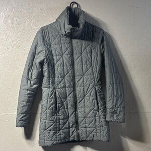 The North Face Women's Quilted Gray Puffer Jacket